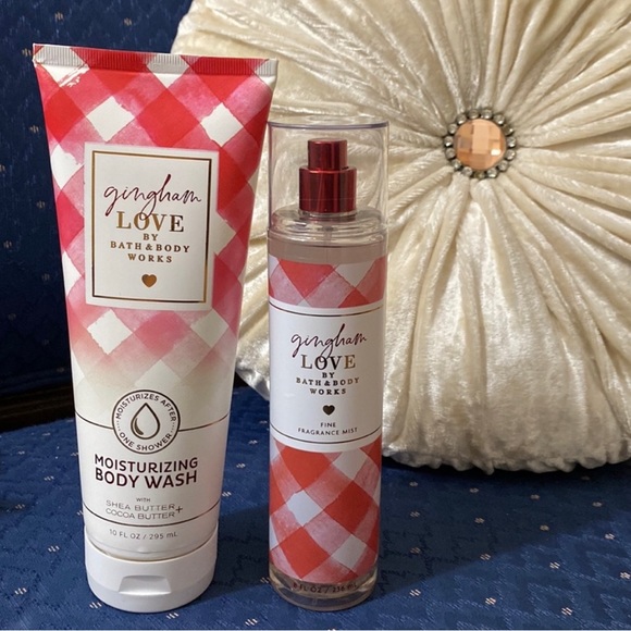 Bath & Body Works Other - BATH & BODY WORKS SET. . . GINGHAM LOVE SCENT